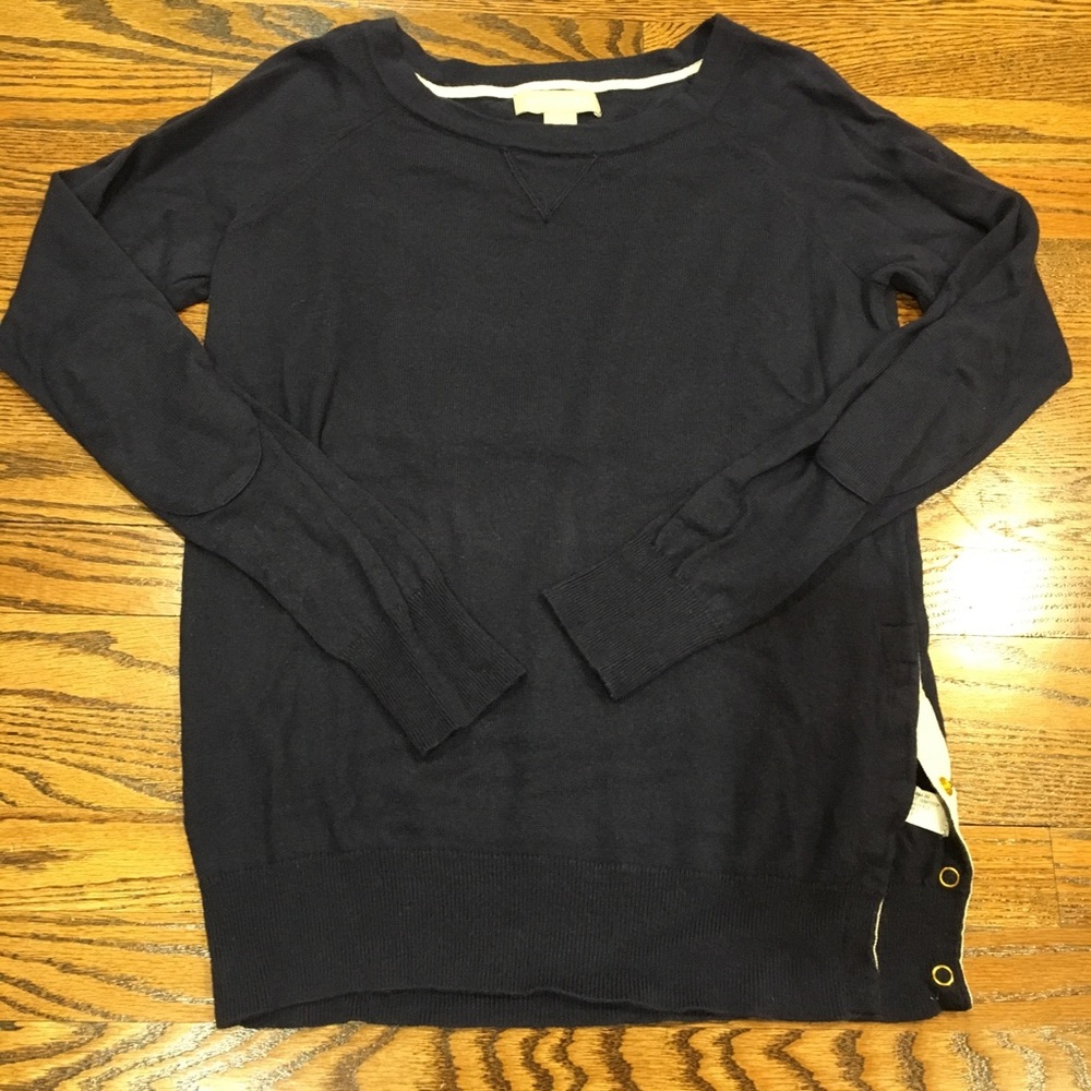 Banana Republic Navy Wool Blend Sweater, S